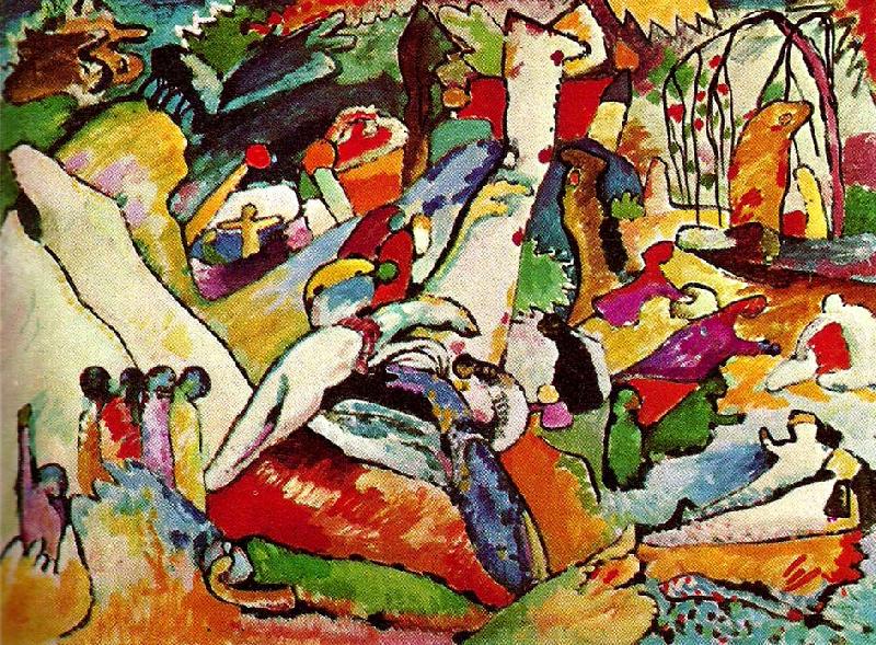 Wassily Kandinsky komposition China oil painting art